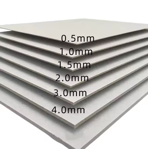 Cartone Grigio <span class=keywords><strong>Kappa</strong></span> all'Ingrosso, Spessore 3mm 3.2mm, Cartone Laminato, Campioni Gratuiti Formato A4 - Product Image 2