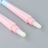 Tube de gloss à lèvres carré personnalisé, flacon cosmétique vide, applicateur souple, emballage hermétique
