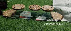 ภาชนะใส่ของขวัญทำจากอะคริลิคสุดพิเศษพร้อมม็อบหรูหราฝาไม้ถูกออกแบบมาสำหรับงานรื่นเริงและตกแต่งบ้านอย่างมีสไตล์ - Product Image 6