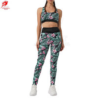 Conjunto de Yoga Versátil para Todas las Estaciones, para Práctica de Fitness al Aire Libre, Material Transpirable, Ropa Deportiva Moderna para Adultos