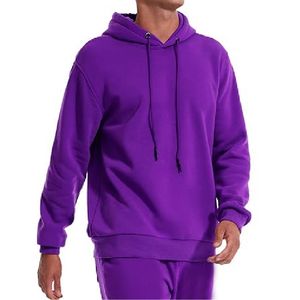 Ensemble de survêtement à capuche en molleton de haute qualité personnalisé pour hommes 100% coton Pantalon de survêtement à capuche Ensemble de survêtement à capuche écologique pour l'hiver - Product Image 4