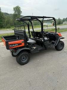 Vehículo Utilitario Kubota RTV-X 110cc, 4 Tiempos, 4x4, Transmisión Automática, Gasolina/Diésel, Certificado por la EPA, Carrocería Naranja y Negra - Product Image 5