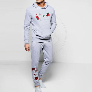 Top Selling Embroidery <b>Tracksuit</b> Soft Cotton Fabric Comfortable Casual Sports Wear Set For Men Wholesale Price - Product Image 2
