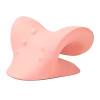 Oreiller de traction cervicale en plastique PP pour étirement du cou et des épaules, dispositif de chiropratique, options de couleur et de taille personnalisées