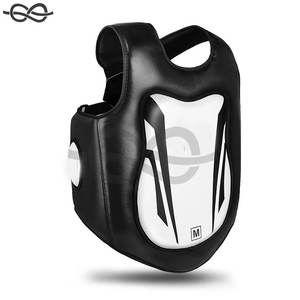 ตัวป้องกันหน้าอกสำหรับต่อยมวยศิลปะการต่อสู้เสื้อกั๊กซี่โครงแบบพลิกกลับได้เกราะป้องกันสำหรับเทควันโดเป้าฝึกซ้อม - Product Image 2