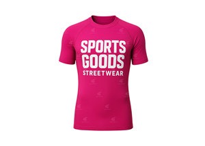 Rashguard à manches courtes uni de haute qualité et très demandé pour hommes, respirant, design personnalisé, OEM, vêtements de sport, vêtements de MMA - Product Image 3