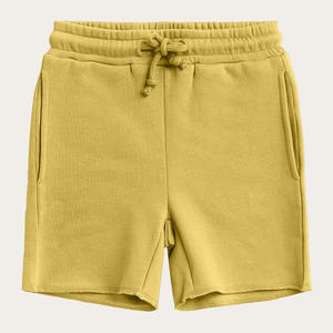 Shorts cargo pour hommes en gros, taille élastique, streetwear, décontractés, en coton, tissu en molleton français, shorts de sport - Product Image 1