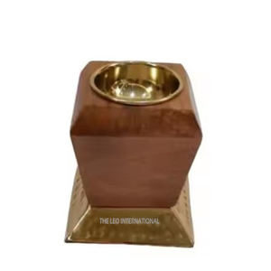 เครื่องหอมบาคูหรือธูปไม้ขัดเงาสีทองสำหรับเป็นของขวัญรอมฎอน - Product Image 1