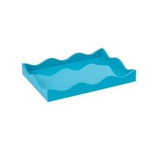 Elegant Scalloped Lacquer <b>Tray</b> Decorative Food Serving <b>Trays</b> <b>for</b> Kitchen Home Accessories and <b>Decor</b> made in Vietnam - Product Image 6