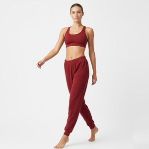 Pantalones de mujer Algodón Casual Cómodo Pantalones de moda Cintura alta Ropa de oficina suave Pantalones elegantes para uso diario de verano - Product Image 1