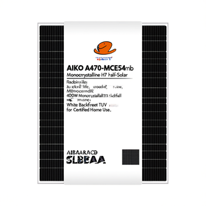Panel Solar Monocristalino AIKO A470-MCE54Mb de 460W, Media Celda HJT, Lámina Trasera Blanca, Certificado TUV para Uso Doméstico - Product Image 2