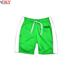 Logotipo personalizado 18 colores sólido liso hombres bañadores verano Pantalones cortos hombres playa pantalones cortos traje de baño 5 pulgadas entrepierna playa pantalones cortos para hombres - Product Image 5