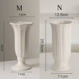 Haute qualité moderne créatif Simple décoration de la maison fleur Vase en céramique pour salon et salon déco - Product Image 6