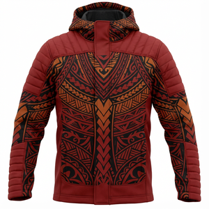 Veste de randonnée imperméable à capuche, vente en gros, design d'hiver, tissu à séchage rapide, confortable, vêtements de plein air, fournisseur d'usine OEM - Product Image 3