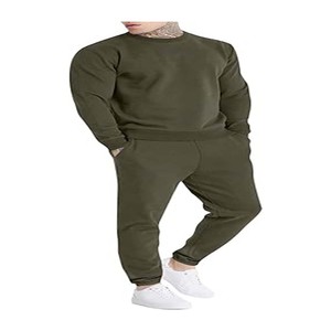 Survêtement-Sweat-shirt pour homme Pantalon de survêtement Sweat à capuche imprimé personnalisé Ensemble 2 pièces Survêtement d'automne - Product Image 1