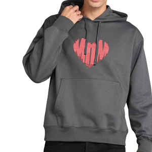 Sudadera con capucha con diamantes de imitación para hombre de Material transpirable hecho a medida servicio OEM alta calidad bajo MOQ logotipo impreso sudaderas con capucha con diamantes de imitación para hombre - Product Image 1