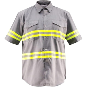 Meilleure vente Vêtements de travail réfléchissants à manches longues Chemise de sécurité réfléchissante Polo unisexe respirant haute visibilité - Product Image 2