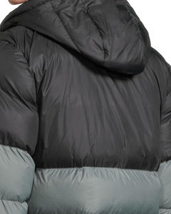Veste matelassée à capuche en duvet imperméable personnalisée de haute qualité veste matelassée chaude coupe-vent manteau d'extérieur d'hiver vestes à bulles pour hommes - Product Image 4