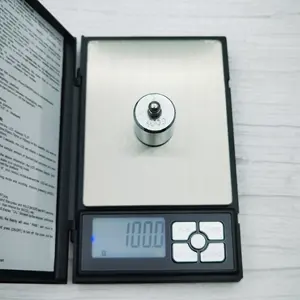 Mini balança eletrônica de bolso, balança digital de notebook barata com 3kg 2kg 0.01g