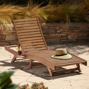 Tumbona de madera de teca hecha en Indonesia - Product Image 6