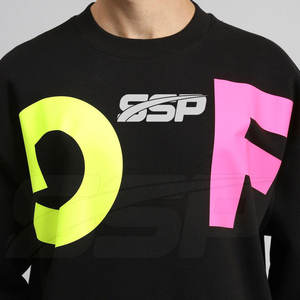 Venta caliente transpirable invierno Casual sólido ropa de calle bajo MOQ hombres Flare chándal trajes sueltos de algodón hecho - Product Image 5