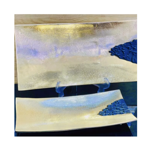 Plateau à dessert de luxe en aluminium de qualité dernière conception de forme rectangulaire pour servir le plateau à chocolat dans les restaurants et les bars - Product Image 1