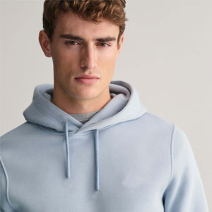 100% algodón personalizado bordado hombres peso pesado Sudadera con capucha estilo Streetwear con forro polar para invierno pulóver sudaderas térmicas - Product Image 4