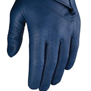 Guantes de golf de cuero Cabretta antideslizantes al por mayor 2025 con logotipo personalizado para deportes y gimnasio hechos de piel de oveja y PU - Product Image 4