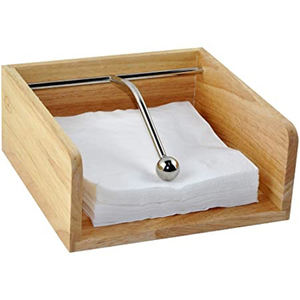 Soporte para servilletas de madera personalizado, a la moda, para mesa, venta al por mayor, servilleta lujosa y clásica - Product Image 6