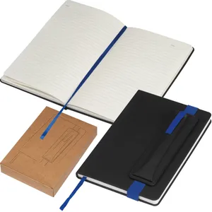 Taccuino Personalizzato A5 in Similpelle Carson, Gadget Promozionale per Prendere Appunti - Product Image 1