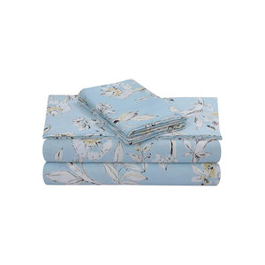 Mới nhất bán 100% chất liệu cotton tùy chỉnh thiết kế Vua Kích thước tấm Ga Trải Giường đặt ở mức giá bán buôn - Product Image 2