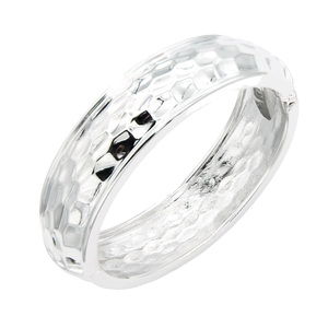 Braccialetti Extra con cerniera con perline fini placcati in oro - Product Image 1