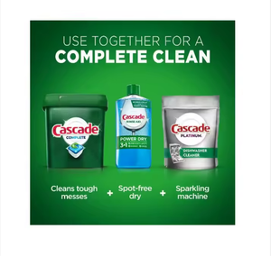 Fournisseur USA Cascade-Complete : Capsules/tablettes lave-vaisselle tout-en-un, parfum frais, solides, pour le lavage de la vaisselle, 78 unités, prix le plus bas - Product Image 2