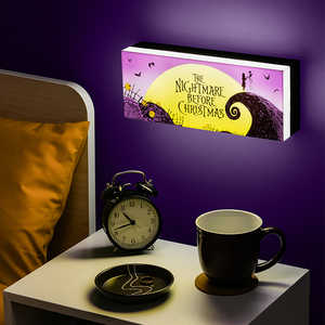 Lampe logo décorative créative et originale pour la maison, inspirée de Nightmare Before Christmas - Product Image 2