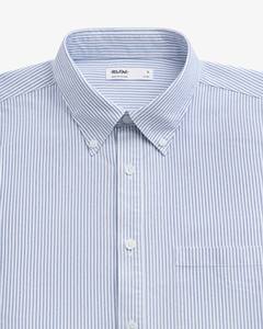 Camisa informal de manga corta sólida para hombre, ajustada, estilo clásico, Otoño, transpirable, Media manga, Vietnam por Routine - Product Image 5