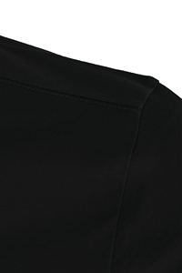 เสื้อยืดคอกลมผู้ชาย 180 แกรม ผ้าฝ้าย 100% สีดำ - Product Image 5