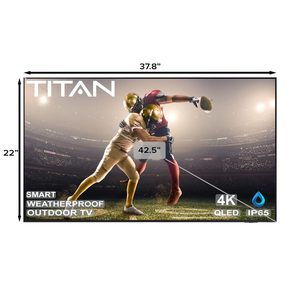 43-Inch Mini LED Outdoor TV IP65 Waterproof 4K Resolution with High Brightness Smart Remote Control - Product Image 5