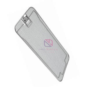 Panier chirurgical perforé en acier inoxydable avec base plate et couvercle latéral |   Plateau pour instruments médicaux certifié CE ISO - Product Image 5