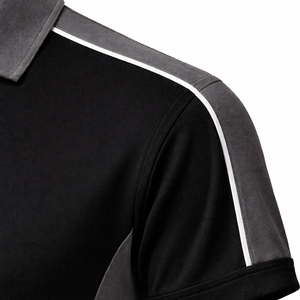 Polo de Piqué de Poliéster de Alta Calidad para Hombre, Polo de Dos Tonos con Paneles en Contraste, Proveedor Mayorista de Marca Privada - Product Image 5