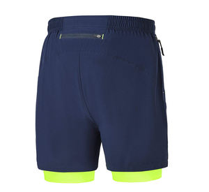 Pantalones cortos de entrenamiento físico para hombre con múltiples bolsillos, ropa activa ligera para correr en el gimnasio de secado rápido - Product Image 2