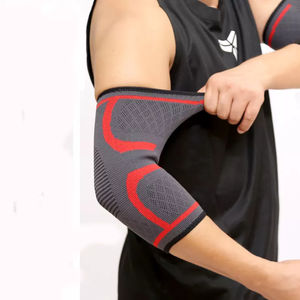 Levantamiento de fuerza personalizable Culturismo Brazo Wrap Brace Correa Elástica Codo Mangas Vendaje Compresión Codo Soporte Almohadillas - Product Image 4