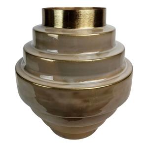 แจกันดอกไม้เหล็กดีไซน์น่าดึงดูดใจพร้อมการตกแต่งระดับพรีเมียมเหมาะสำหรับการตกแต่งบ้านสำนักงานเพื่อสร้างลุควินเทจ - Product Image 6