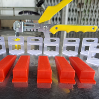 Système de nivellement de carreaux en céramique, clips industriels, 100 pièces, entretoises auto-adhésives réutilisables de 1,0 mm, 1,5 mm, 2,0 mm, 3,0 mm, outils parfaits