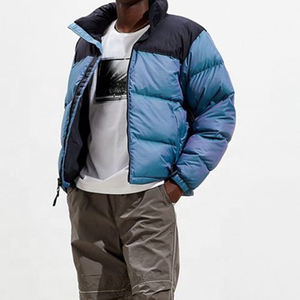 2025 Top Design de haute qualité en gros personnalisé hommes hiver doudounes bloc de couleur hommes Nylon bouffantes vestes - Product Image 6