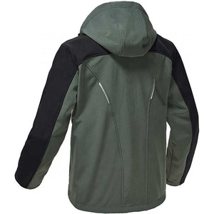 Sweat à capuche pour hommes personnalisé de haute qualité fabriqué en usine motif solide Style décontracté laine/nylon respirant poche Design hiver - Product Image 2