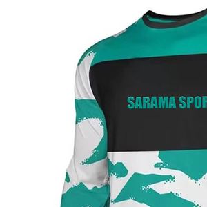 เสื้อแข่งรถวิบากเสื้อเจอร์ซีย์สำหรับขี่มอเตอร์ไซค์เสื้อแข่งมอเตอร์ไซค์แบบปรับแต่งได้สำหรับฤดูร้อน - Product Image 6
