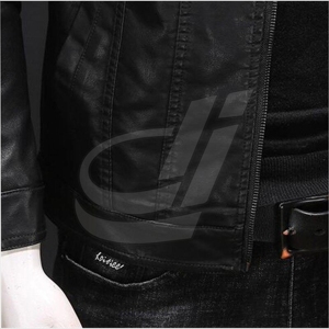 Chaqueta Parka de cuero genuino para hombre de alta calidad hecha a medida Prendas de abrigo Premium - Product Image 6