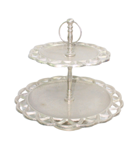 แท่นวางเค้กโลหะ3ชั้นสำหรับตกแต่งบ้านห้องครัว - Product Image 5