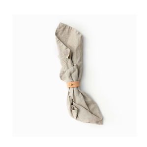 แหวนผ้าเช็ดปากทำจากหนังสำหรับใส่บนโต๊ะผักแบบชิ้นเดียวทำโลโก้ได้ตามต้องการ - Product Image 4