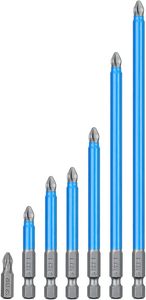 Lot de 10 embouts de tournevis magnétiques S2, PH2, 25mm/50mm/75mm, haute résistance, durables, pour bricolage et OEM, pour les professionnels - Product Image 4